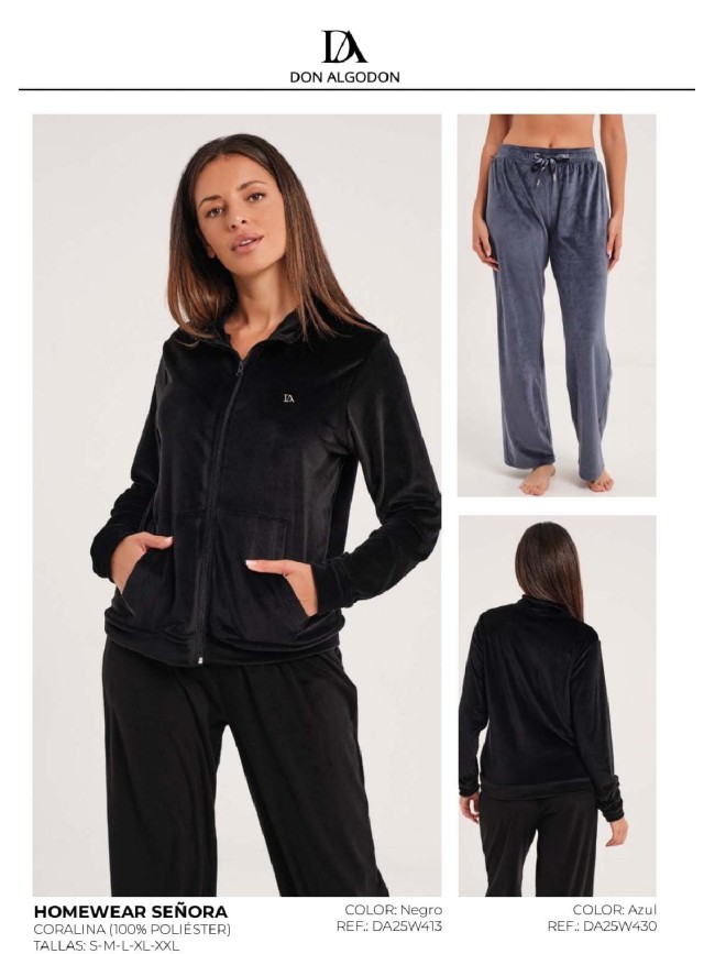 Pijama black Don Algodón