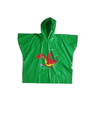 Chubasquero dragón futbolero