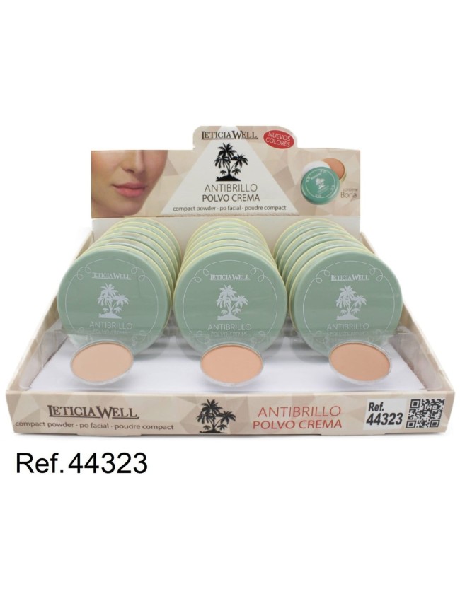 Polvo crema antibrillo