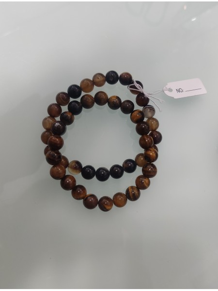 Pulseras bolas piedras 2