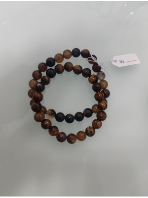 Pulseras bolas piedras