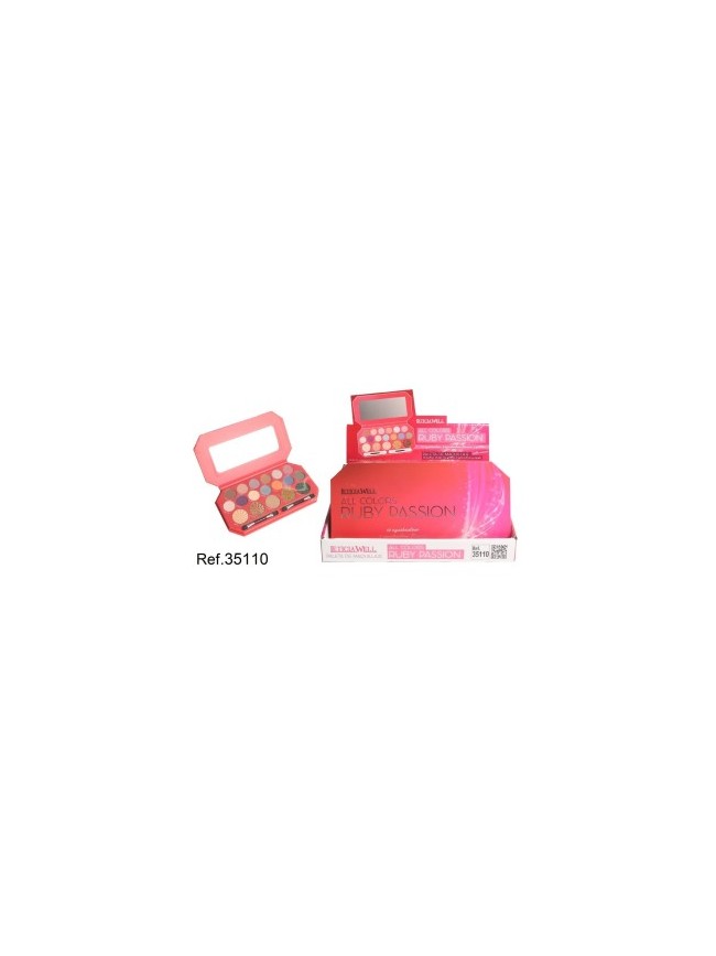 Paleta de sombras Ruby Passion