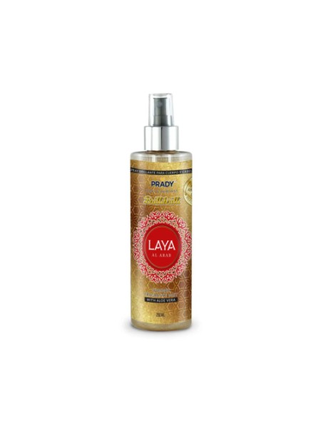 Spray brilli para cuerpo y cabello