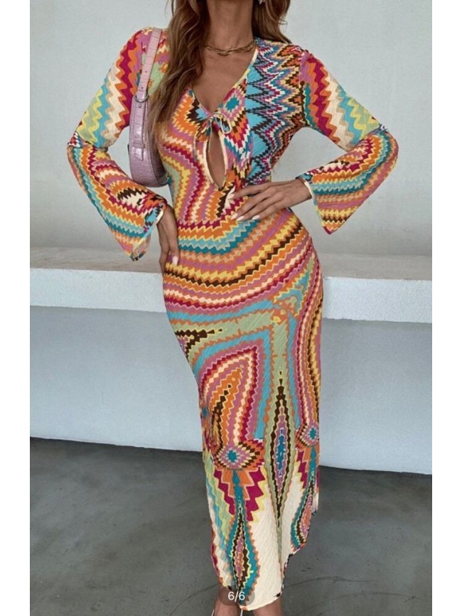 Vestido Largo Zic-Zac