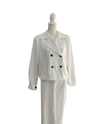 Chaqueta cruzada raya diplomática