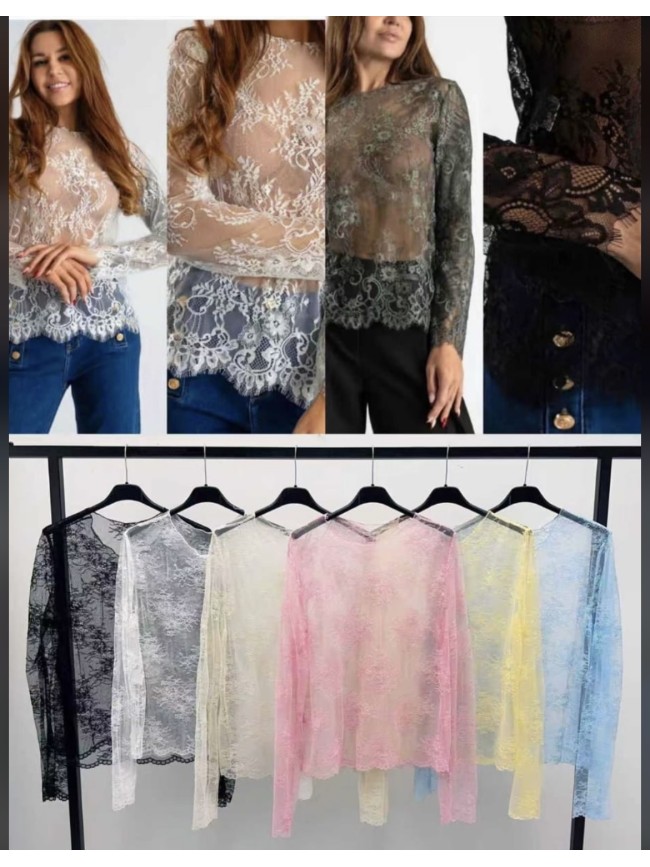 Top encaje Gina