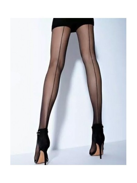 Media con costura trasera Mura