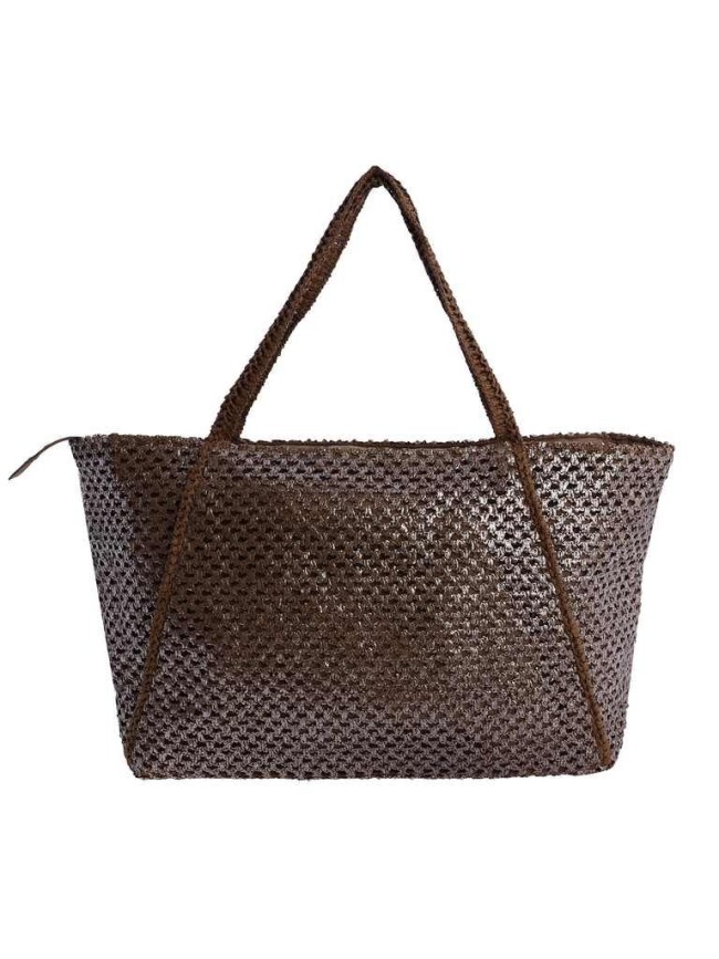 Bolso maxi Don Algodón rafia