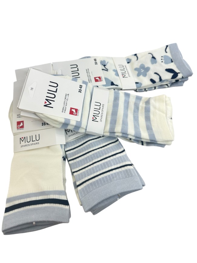 Pack 3 calcetines Mulu Gisela