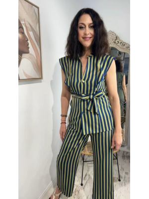 Conjunto Leticia rayas