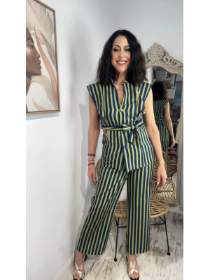 Conjunto Leticia rayas