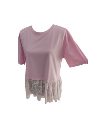 Camiseta Jimena encaje