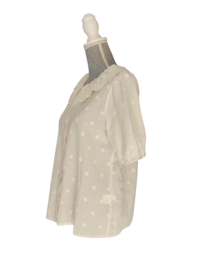 Blusa Venus bordado lunar