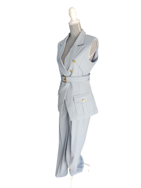 Conjunto chaqueta desmangada Mireia 2