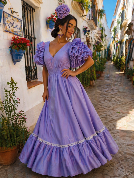 Bata de flamenca Lola