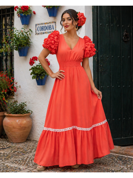Bata de flamenca Lola