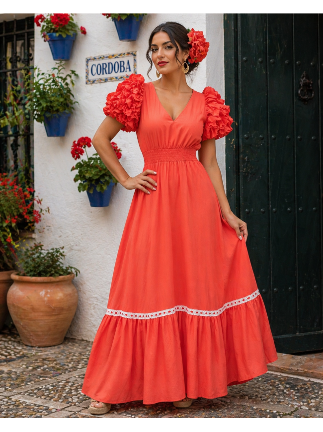 Bata de flamenca Lola