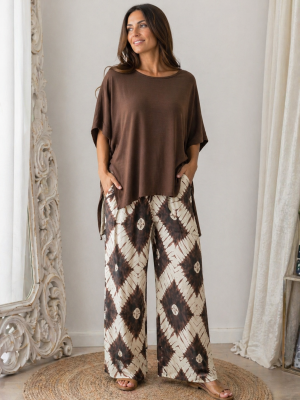 Conjunto Carmen blusa over