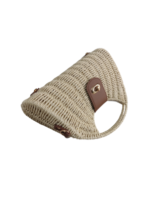 Bolso cesta natural