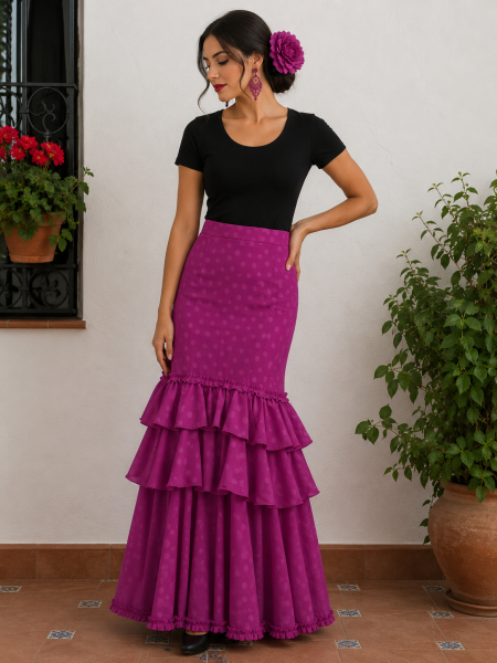 Falda canastera Gloria