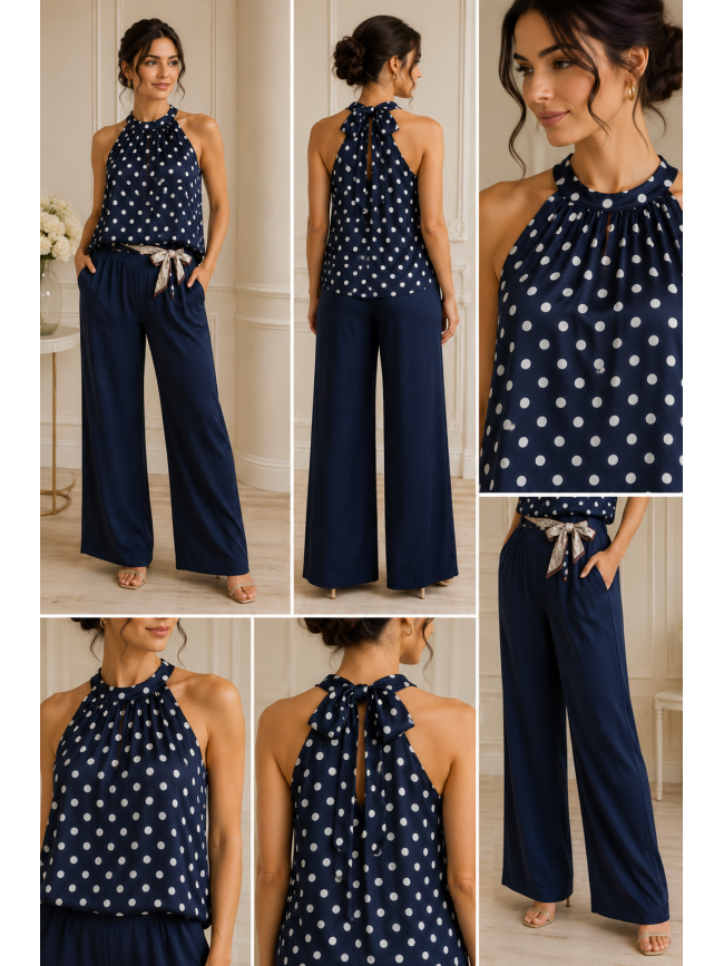 Blusa topitos