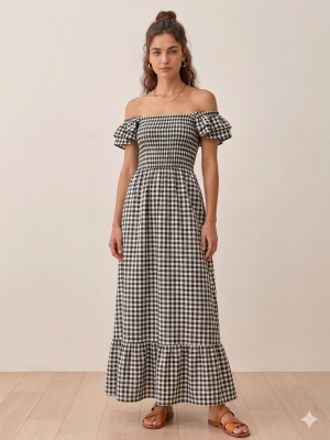 Vestido vichy Almudena