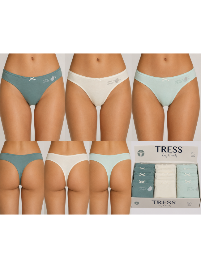 Pack Laura tress tangas