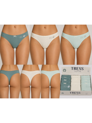 Pack Laura tress tangas