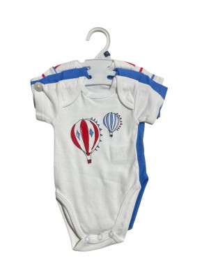Pack 3 bodys bebé globo