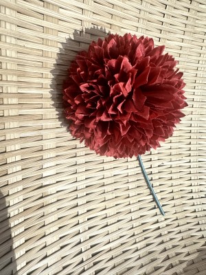 Flor de flamenca crisantemo mediano