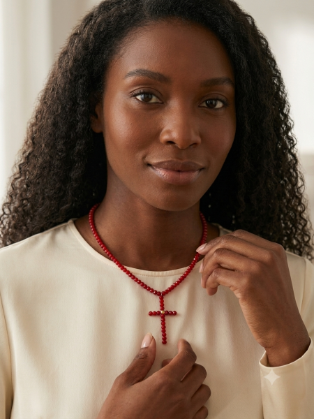 Colgante cruz Isabella