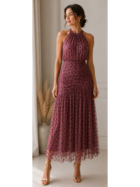 Vestido Kina lunares