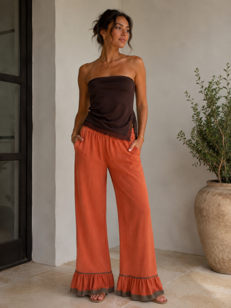 Pantalón Nica volante