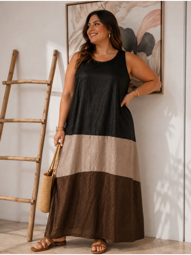Vestido tricolor África