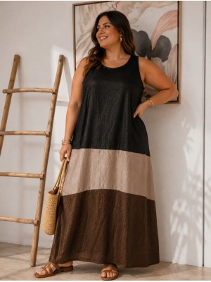 Vestido tricolor África