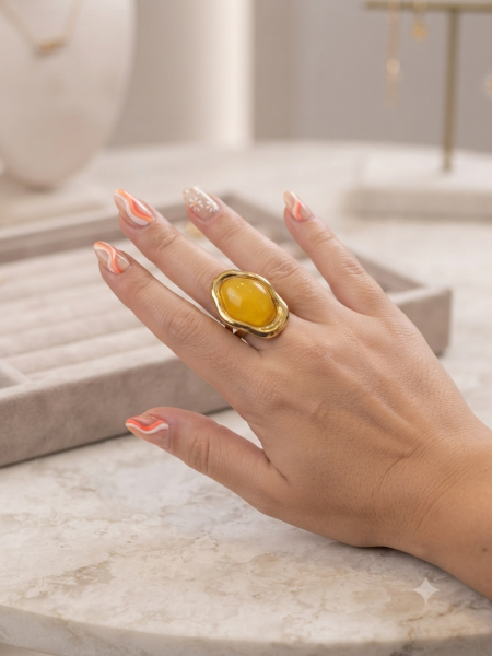 Anillo Camelia