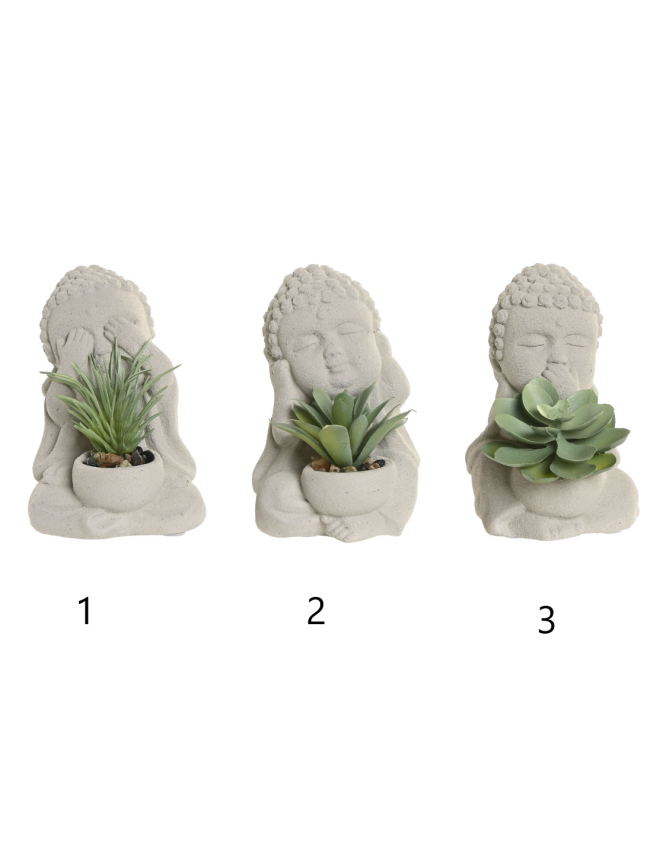 Figura buda cemento Item