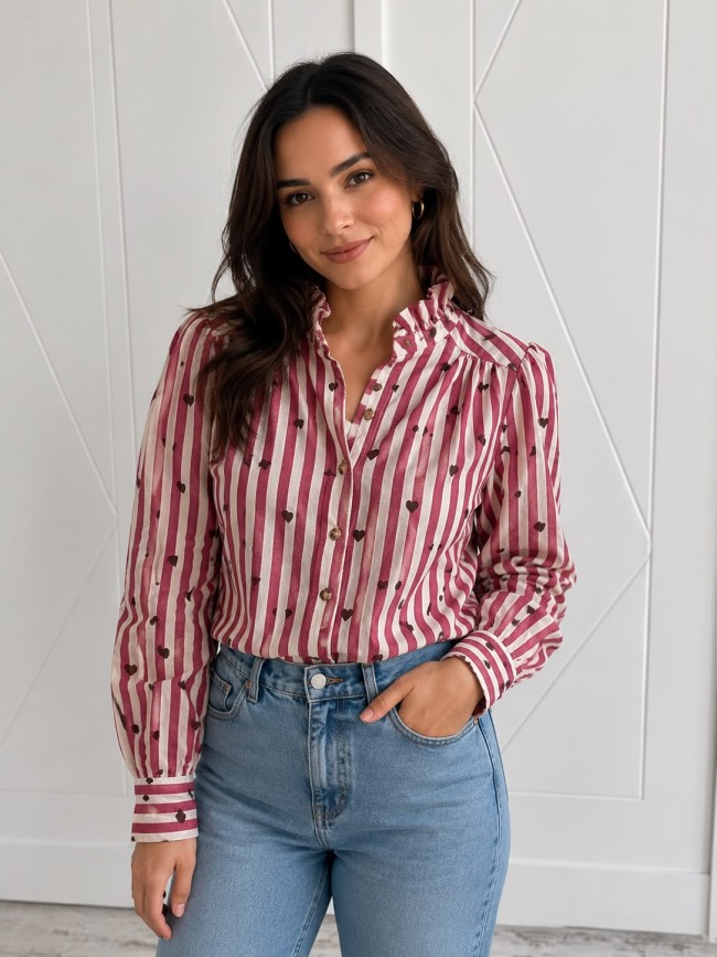 Camisa corazón