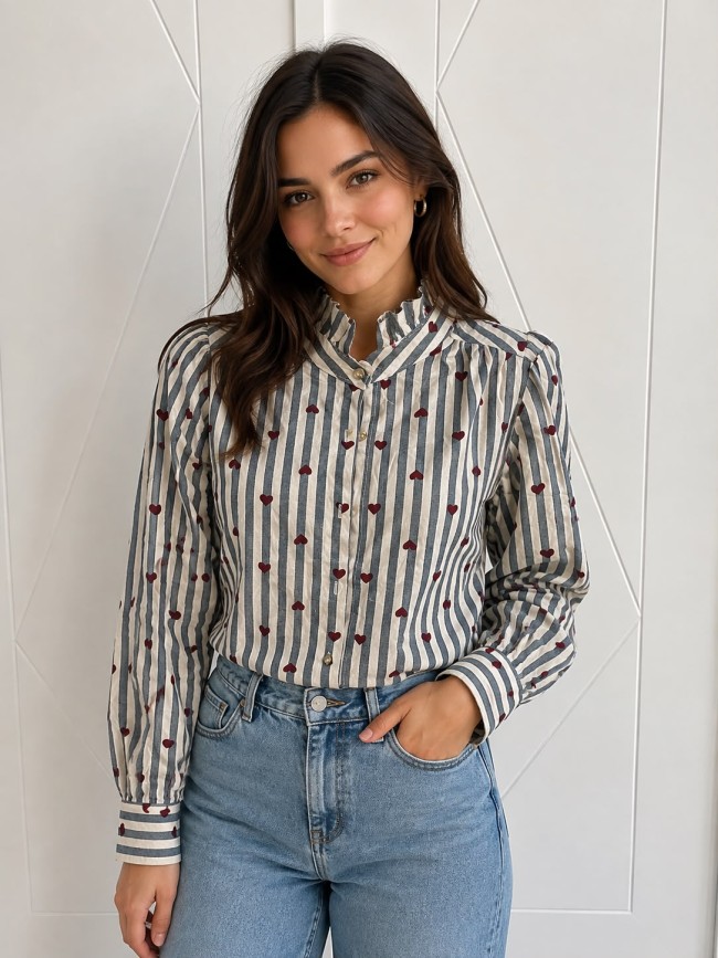 Camisa corazón