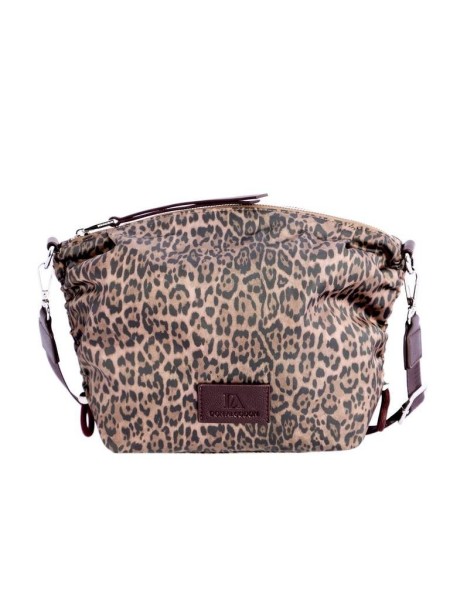 Bandolera shopper Leopardo Don Algodón