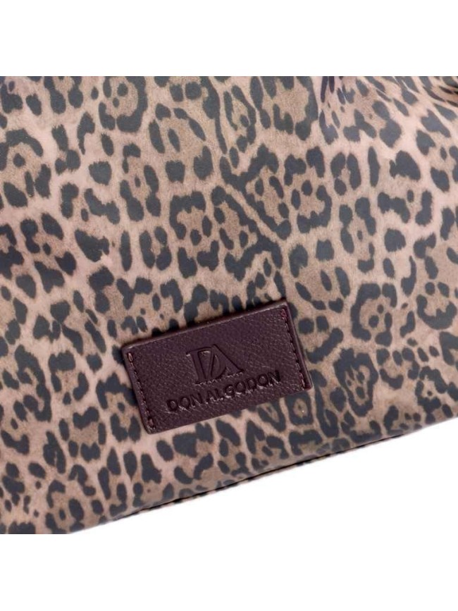 Bandolera shopper Leopardo Don Algodón