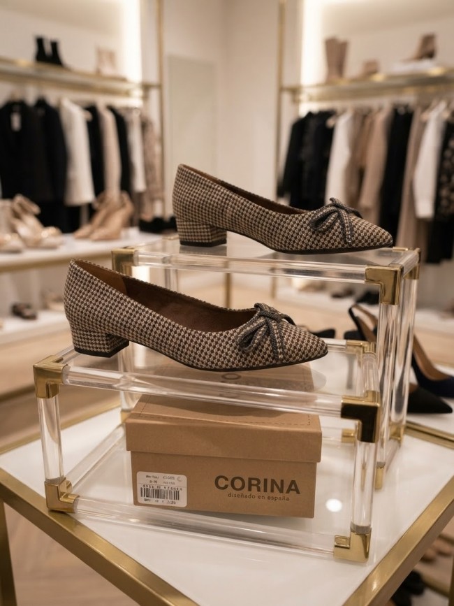Zapato bailarinas Leila Corina