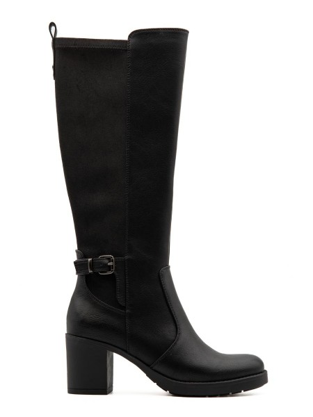 Bota tacón caña alta Mysoft