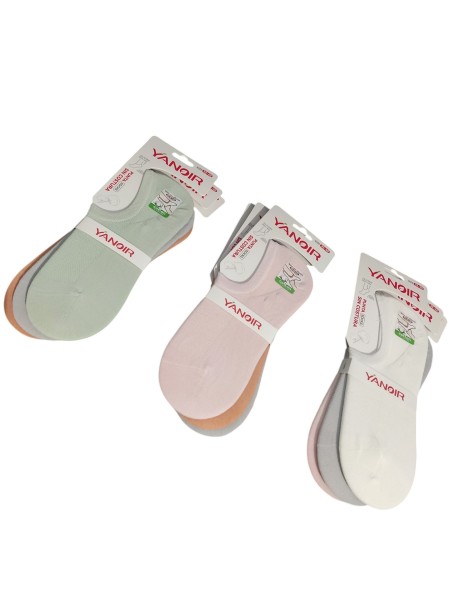Pack tres tobilleros yanoir 35-40