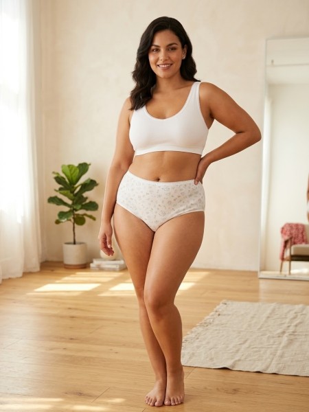 Pack de 3 bragas altas Luisa de Tress | Inma Calero