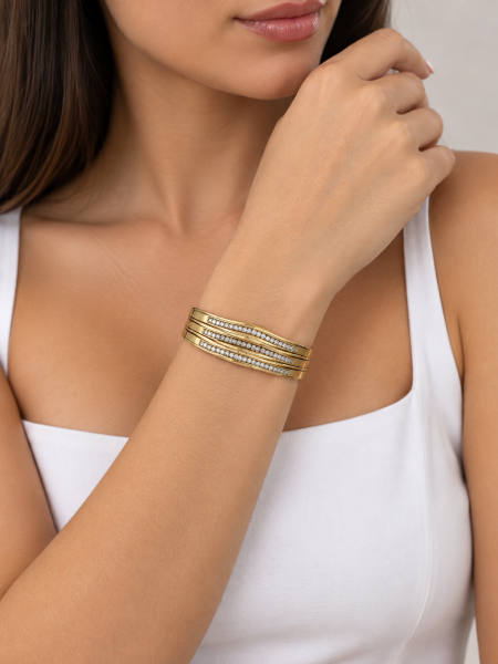 brazalete brillos