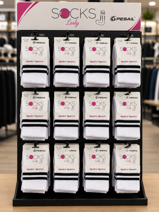 Pack tres calcetines Pesail socks 35-40