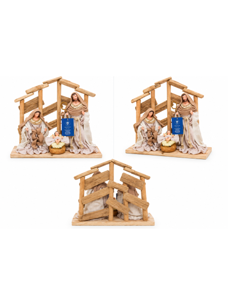 Nacimiento de madera