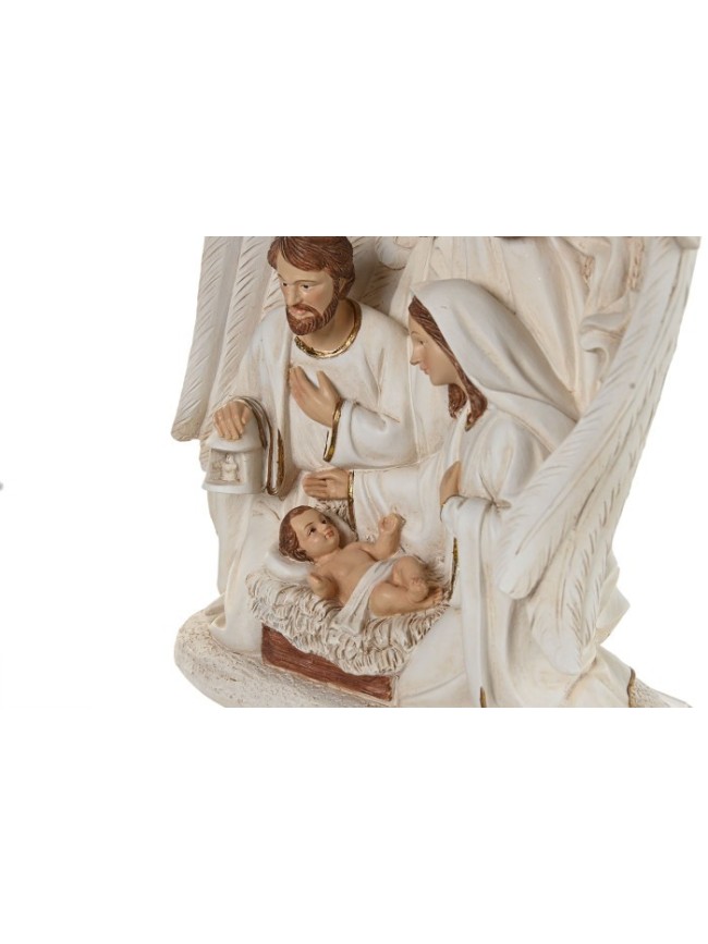 Nacimiento resina Ángel blanco