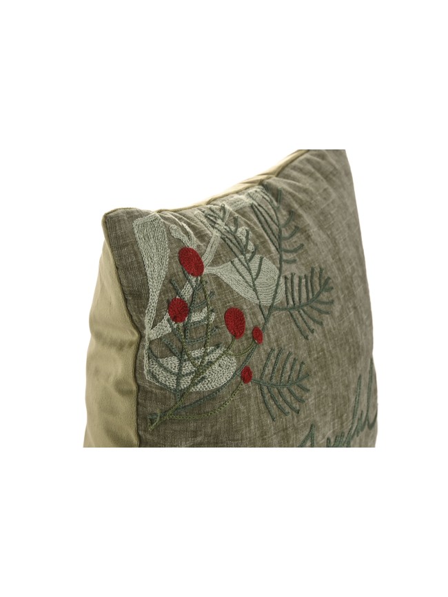 Funda cojín navideño Chenilla Item